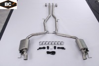Système d'échappement pour E400 W212 3.0T V6 2013-2016, silencieux à soupapes Catback, commande à distance, acier inoxydable SS 304, tuyaux d'échappement