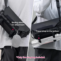 OEM Kamera-Umhängetasche Stativhalter Kleine Kompakte DSLR/SLR/Spiegellose Kameras Wasserabweisende Crossbody-Tasche aus Polyester