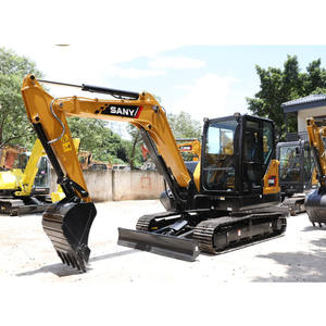 Excavatrice d'occasion Sany Sy60c de bonne qualité à bas prix, Sany 60c, Sany55, Sany75C, mini-excavatrice de 6 tonnes, excavatrices intégrées à vendre - Product Image 2