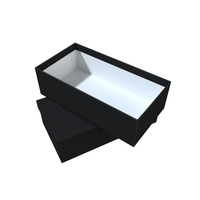 Boîte Cadeau de Fleurs Éternelles Noires pour la Fête des Mères avec Lettre – Idéal pour Maman