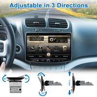 Radio de Auto Android de 10.1 Pulgadas con Pantalla Giratoria, 2+64G, 1080P, Radio Estéreo para Auto con Doble USB, WIFI, GPS, FM, RDS