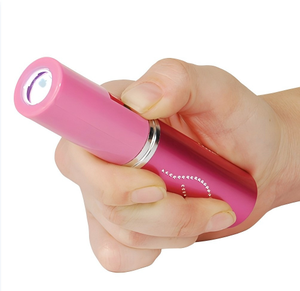 338 type <b>Pink</b> Lipstick Flashlight With Rhinestones Warm White Light Edc Torch led Promotional flashlight <b>Gift</b> For Women - Product Image 3