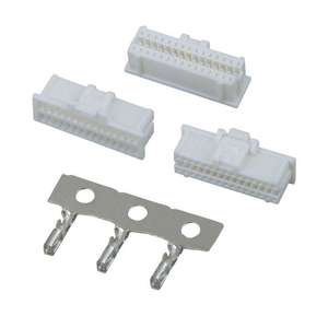 Boîtier de connecteur IDC et terminal à sertir nickelé, pas de 1,0 mm, en gros, stock usine - Product Image 1