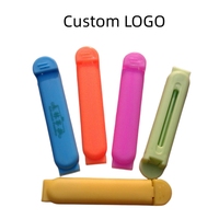 A-40 Clips de fermeture colorés pour sacs de chips et de pain, clips de scellage en plastique pour sacs de chips, clips de scellage multifonctionnels OPP 10g Ningbo