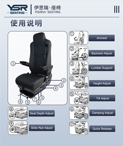 Asientos Personalizables YSR para Autocaravanas y Caravanas, Configuraciones Individuales/Múltiples, Aptos para <span class=keywords><strong>Camper</strong></span> Van - Product Image 4