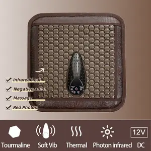 Almofada massageadora de próstata perineo, dispositivo de prostatite, almofada de aquecimento infravermelho distante, colchão de fóton jade turmalina