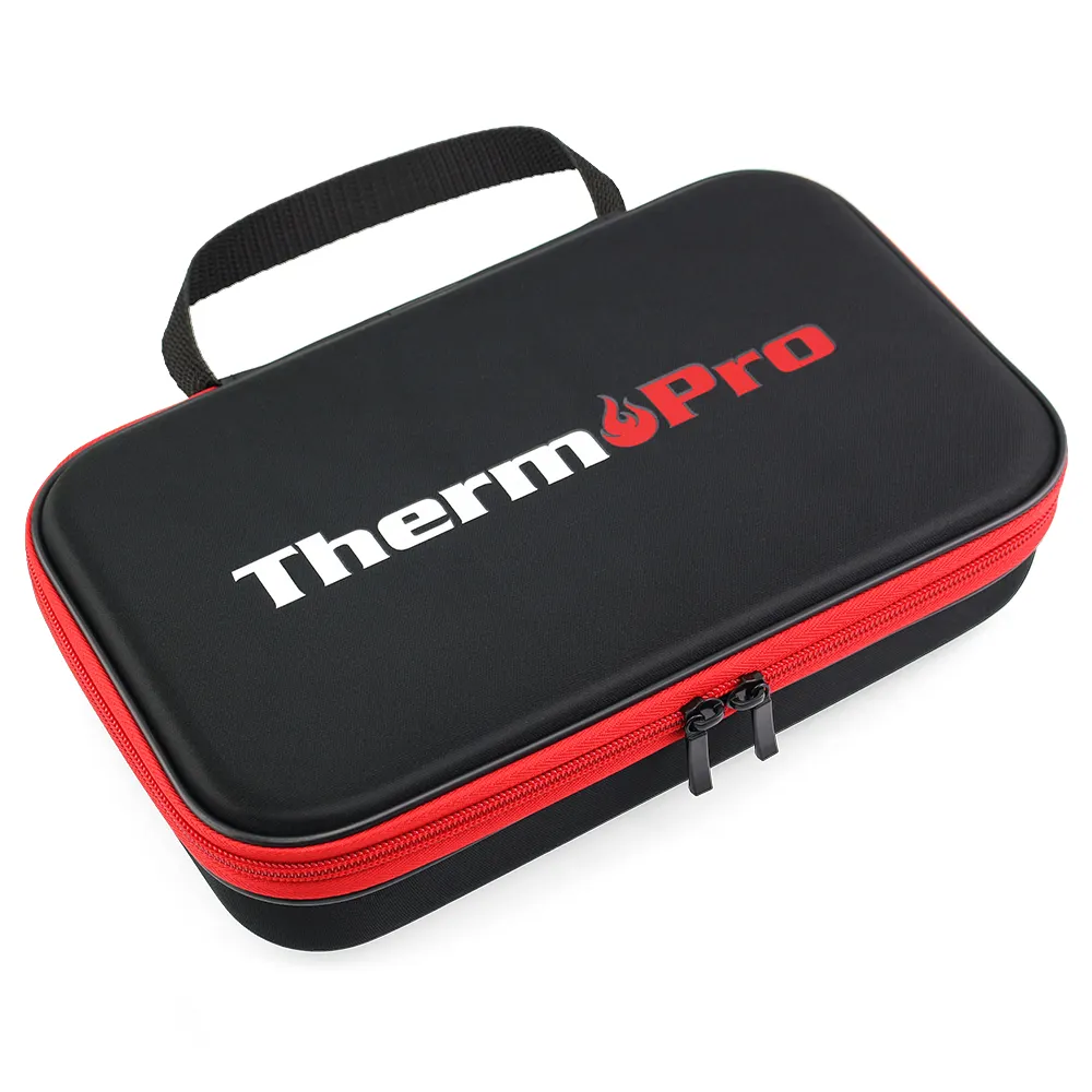 Thermopro TP99 קשיח תיק נשיאה שקית אחסון עבור TP-20, TP-08S, TP-07 אלחוטי בשר מדחום דיגיטלי תנור מדי חום