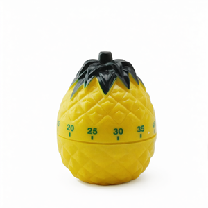 Minuteur de cuisine mécanique en forme d'ananas, en plastique, pour la cuisson à domicile - Product Image 2