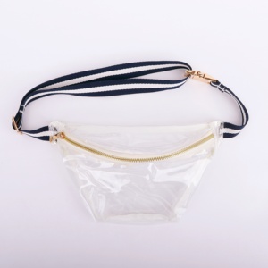 Riñonera Transparente Personalizada, Aprobada para Estadios, Unisex, con Cierre, Ligera, Impermeable, Mini Bolsa Cruzada para Conciertos y Deportes - Product Image 1