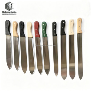 Cuchillo Multifuncional <span class=keywords><strong>de</strong></span> Acero al Manganeso Hecho a Mano para Cortar Madera y Partir <span class=keywords><strong>Leña</strong></span>, <span class=keywords><strong>de</strong></span> Doble Uso Agrícola, en Oferta - Product Image 4