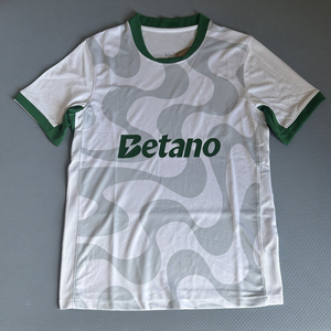 Ropa de fútbol de verano Nueva temporada 2025/26 Sporting Away Jersey Uniforme de manga corta Competiciones de clubes europeos con - Product Image 2