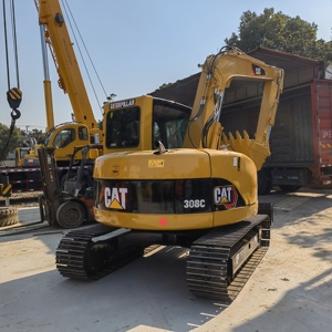 Excavatrice d'occasion CAT 308c d'origine japonaise, 8 tonnes, Caterpillar 2022, mini-excavatrice d'occasion à bas prix, Cat 308D 308 vendue à bas prix - Product Image 3