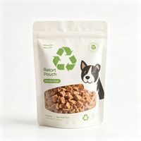 Bolsa de Embalaje Personalizada para Alimentos Crudos para Mascotas, Tipo Sous Vide, Mono PP, Retortable, para Alimentos Congelados, de Grado Alimenticio, Flexible