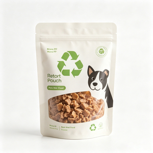Bolsa de Embalaje Personalizada para Alimentos Crudos para Mascotas, Tipo Sous Vide, Mono PP, Retortable, para Alimentos Congelados, de Grado Alimenticio, Flexible - Product Image 5