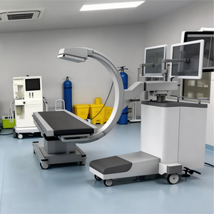 ระบบเอกซเรย์ดิจิทัลเคลื่อนที่แบบ C-Arm สำหรับสัตวแพทย์ พร้อมเครื่องตรวจจับแบบแผ่นเรียบ และเครื่องฟลูออโรสโคปี สำหรับการผ่าตัดกระดูกและข้อ - Product Image 4