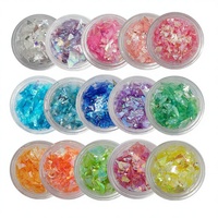 Papier Cellophane Nano Ultra-Fin pour Nail Art Style Japonais, Effet Bonbon, Coupes Irrégulières, Coquille Irrégulière, Instagram, DIY