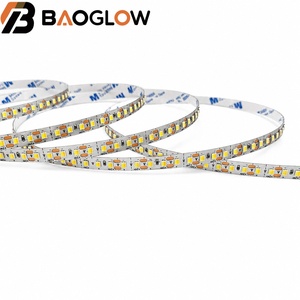 Ruban LED Moderne CCT Bicolore à Coupure Libre 144 LED/M 2835 24V 11W/M 8mm Plaque Argentée 2 Fils 2700K 6500K pour Maison et Bureaux - Product Image 6