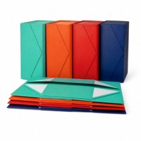 Boîte cadeau magnétique pliable personnalisée de 7 pouces en carton vert pour bougie, pour la Saint-Valentin, emballage de fleurs, prête à être expédiée