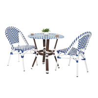 Chaise de plage, chaise et table de jardin, mobilier de cour en rotin PE, housse de table d'extérieur, mobilier de salle à manger en aluminium