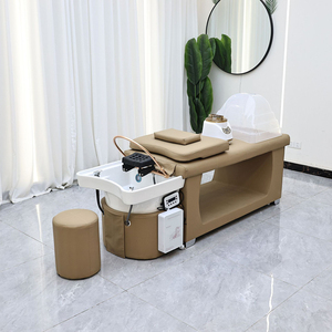 Lit de lavage de cheveux thaïlandais multifonctionnel avec circulation d'eau et vapeur, idéal pour salon de coiffure - Product Image 2
