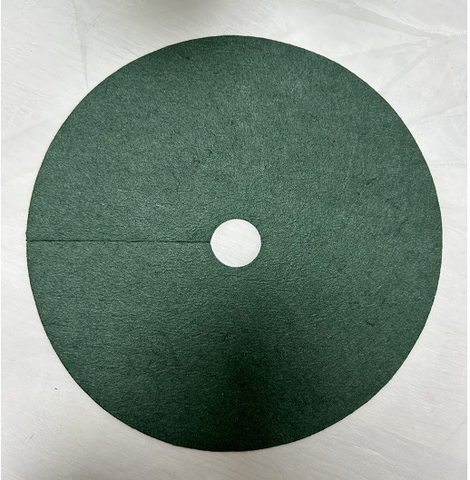 Huasheng Modern Style Polyester Fiber Tree Rings Mulch Mat Fiber Disc Gardening Supplies-China Origin Weed Control Root