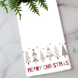 Toalla de té de Navidad de cocina Animal Print Impresión digital Toalla desechable hipoalergénica - Product Image 5