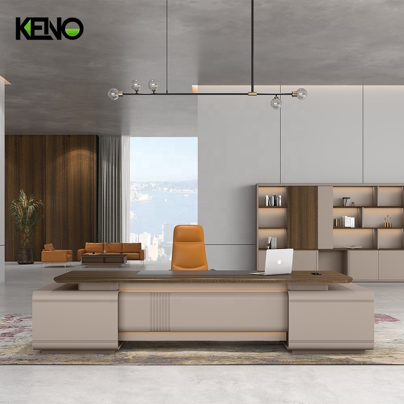 Italian Design Boss Luxury Office Desk
