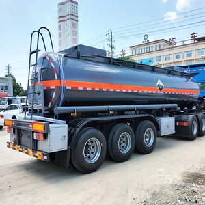 25.8% Sodium Hydrochloride Solution Compatible Semi-Hanging Steel Material Semi-<b>Trailer</b> Truck <b>Trailers</b> - Product Image 1