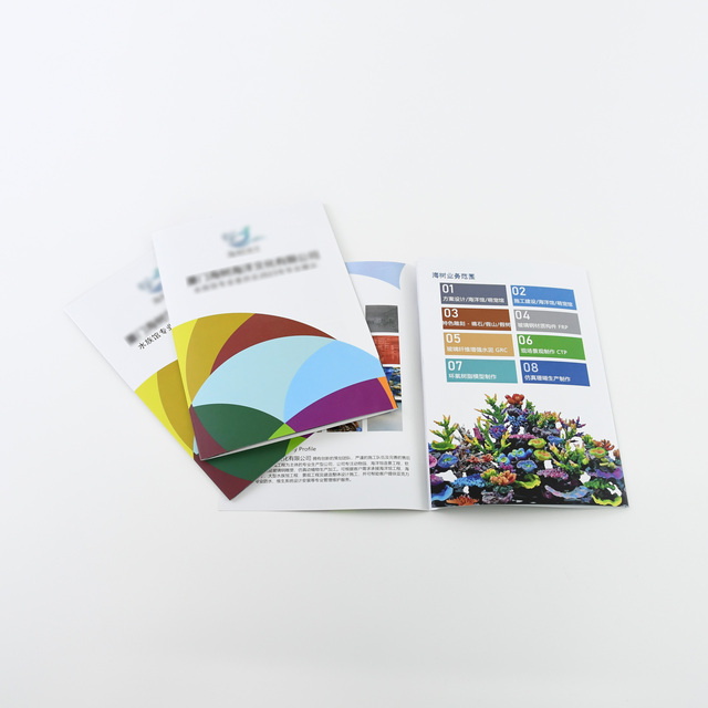 OEM Custom Logo CMYK Offset Printed Brochure Product Catalog Magazine Printing Fastest Service