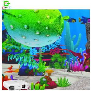 Children Interactive <b>Magic</b> Wall 3D Projection Drawing Interactive Projection Game Projection Painting Amusement Park Equipment - Product Image 5