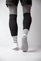 Chaussettes de football antidérapantes en silicone avec logo personnalisé, compression, multicolores, service OEM, vente en gros