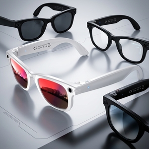 Lunettes Intelligentes W620Pro avec Caméra IA, Activation Vocale, Traduction en 100 Langues, Appel Bluetooth, Musique, Audio, Micro ENC, Anti-Lumière Bleue - Product Image 4