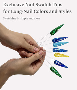 Palette de comparaison de vernis à ongles professionnelle, affichage des couleurs, carte de couleurs détachable, outils d'affichage - Product Image 3