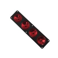 Module de connexion en série pour accessoires d'enceintes amplificateurs haute fréquence piézoélectriques pleine gamme en plastique rouge et noir Shengjie SJ-413