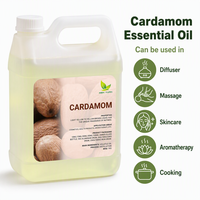 Huile essentielle de cardamome de qualité supérieure, distillée à la vapeur, pour l'aromathérapie, les diffuseurs, les parfums et la fabrication de savons, vente en gros, USDA