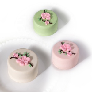 Fulansweet <span class=keywords><strong>Cake</strong></span> <span class=keywords><strong>Factory</strong></span> primavera nuovi arrivi deliziosi dessert bellissime torte congelate serie di fiori di pesco deliziose torte - Product Image 1