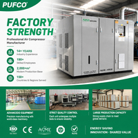 Compresseur d'air industriel à vis portable monophasé 220V 7.5kw 11kw 15kw silencieux 10HP avec sécheur réservoir 600L 1000L