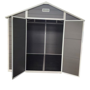 Factory <span class=keywords><strong>Outlet</strong></span> Garden Sheds Resistencia a la intemperie Cobertizo de almacenamiento de plástico fácilmente ensamblado 8x8ft - Product Image 4