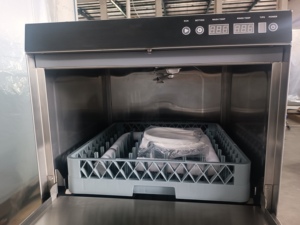 Lavavajillas Comercial Bajo Mostrador, 60 Cestas/Hora, 5.4KW, Enjuague a Alta Temperatura 90C <span class=keywords><strong>para</strong></span> Restaurante, Bar, Cafetería, Cocina - Product Image 2