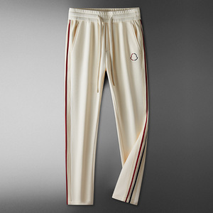 Completo Sportivo Lusso Leggero da <span class=keywords><strong>Uomo</strong></span>: Maglione Invernale Casual alla Moda con Mezza Zip e Pantaloni Dritti a Blocchi di Colore - Product Image 3