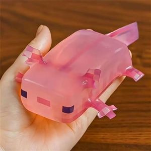 Juguete Antiestrés de Axolotl de Dibujos Animados, Moldeable y Blandito de Maltosa, para Niños y Adultos, Terapia de Descompresión, Regalo Social - Product Image 1