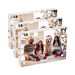 <span class=keywords><strong>Acrylic</strong></span> khung 3x5 4x6 5x7 6x8 tùy chỉnh rõ ràng freestanding đôi hai mặt không khung từ ảnh Máy tính để bàn hiển thị khung - Product Image 3