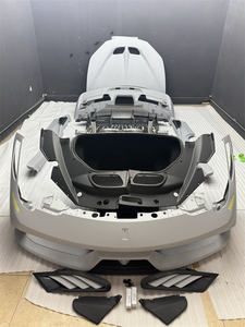 Kit de carrocería de fibra de carbono seca de estilo especial, parachoques delantero, parachoques trasero, capó, faldas laterales, tubo de escape para <span class=keywords><strong>Ferrari</strong></span> <span class=keywords><strong>458</strong></span> <span class=keywords><strong>Italia</strong></span> - Product Image 2