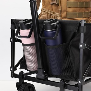 Carro utilitario plegable portátil para acampar al aire libre Picnics y viajes a la playa Estructura OEM personalizable - Product Image 5