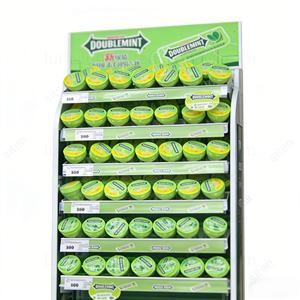 Exhibidor de Dulces y Chicle, Soporte de Metal con Estantes de Panel Perforado para Supermercados, Tiendas, Área de Pago, Exhibidor de Snacks - Product Image 6