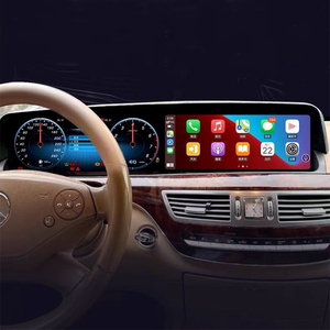 24.6 voiture tableau de bord GPS écran Radio Carplay WIFI pour Mercedes benz <span class=keywords><strong>s</strong></span> <span class=keywords><strong>classe</strong></span> W221 2005 2006 2007 2008 2009 <span class=keywords><strong>2010</strong></span> 2011 2012 - Product Image 3