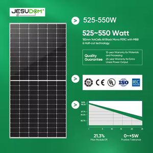 Jesudom Système d'énergie solaire hybride 15Kw Stock UE 5000 Watts 2,5 Kw 10Kw Kit complet de panneau solaire pour la maison avec ensemble de stockage - Product Image 4