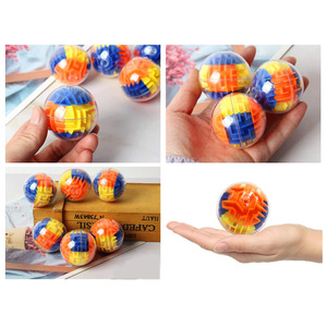 Jouet éducatif classique de concentration en forme de cube 3D Jincan Intelligence pour les enfants de 5 à 7 ans, vente en gros de jouets en plastique ronds 3D - Product Image 4