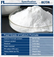 FORCA complément alimentaire formiate de calcium qualité alimentaire 98.5% formiate de calcium formule chimique ca(hcoo)2