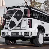 Nouveaux accessoires automobiles, kit de modification de carrosserie, pare-chocs avant, pare-chocs arrière, spoiler de capot, plastique PP ABS, style LCK pour BAIC BJ40